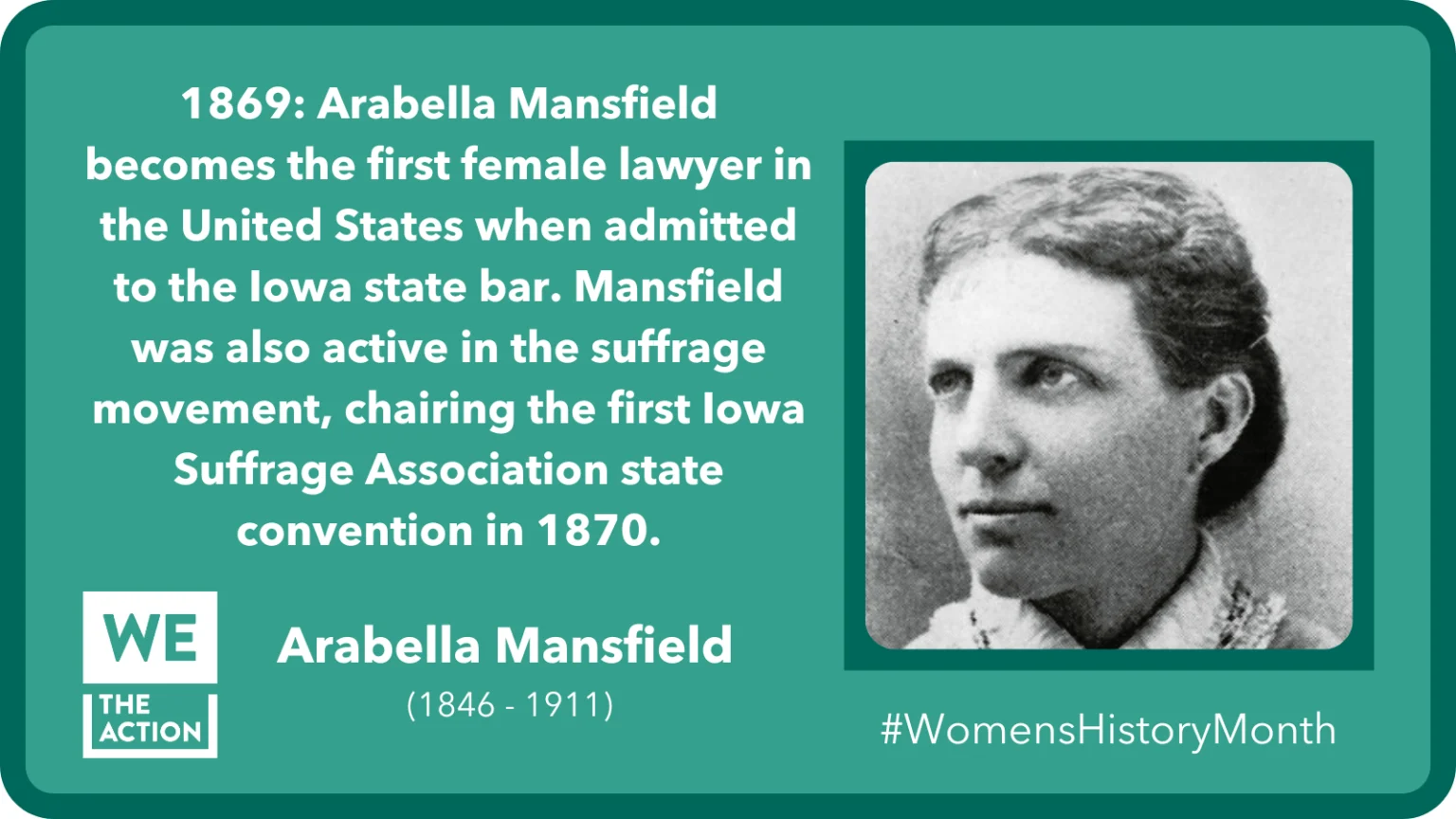 Women's+History+Month+-+Arabella+Mansfield
