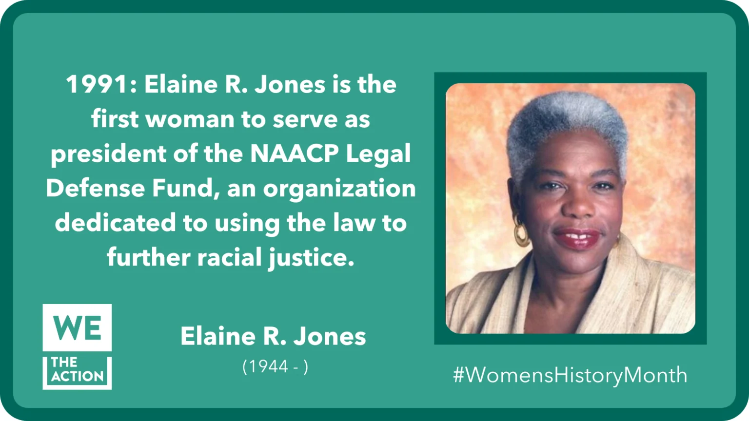 Women's+History+Month+-+Elaine+R+Jones