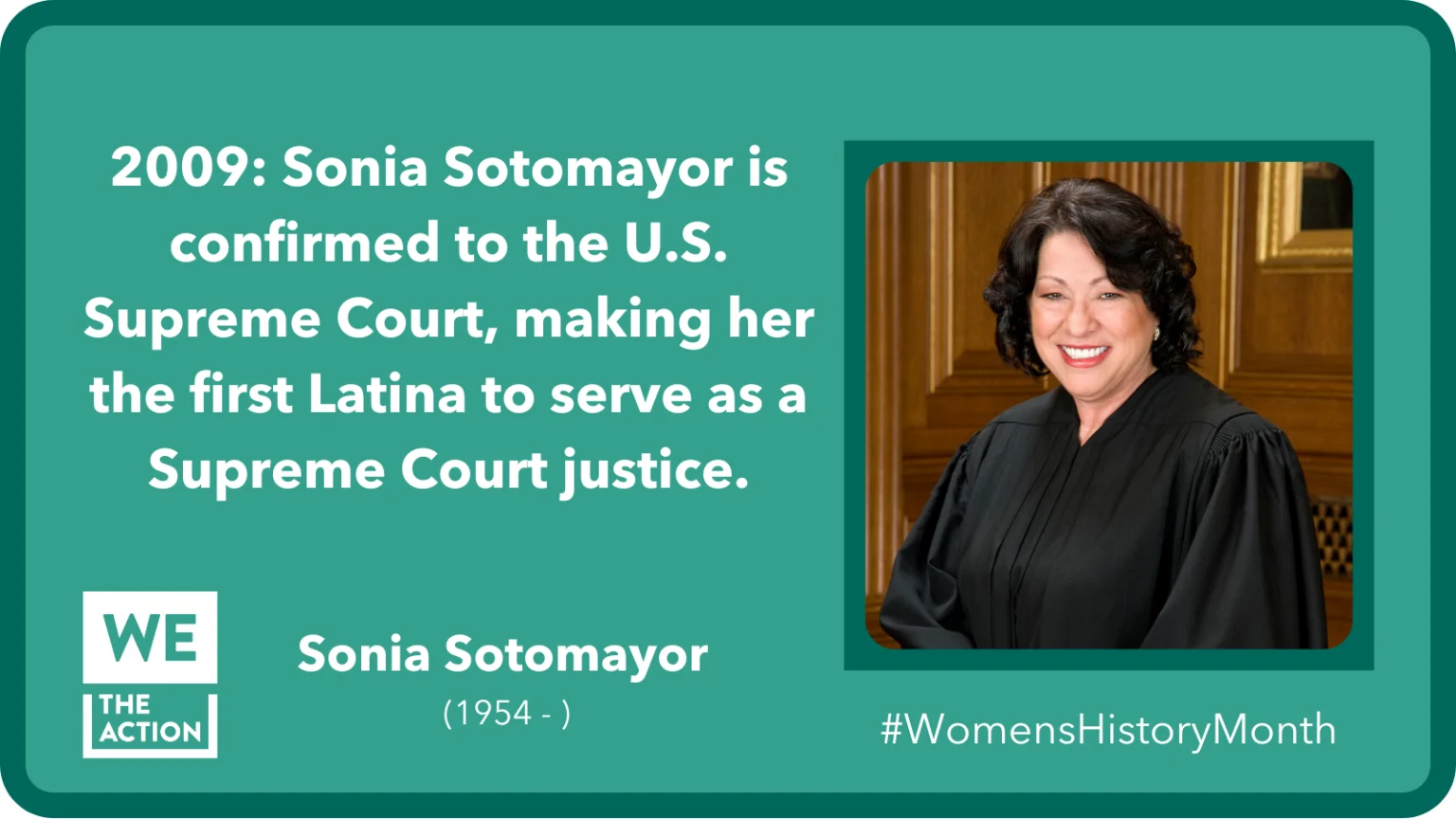 Women's+History+Month+-+Sonia+Sotomayor